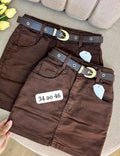 Saia Feminina com Cinto - Belle Lily